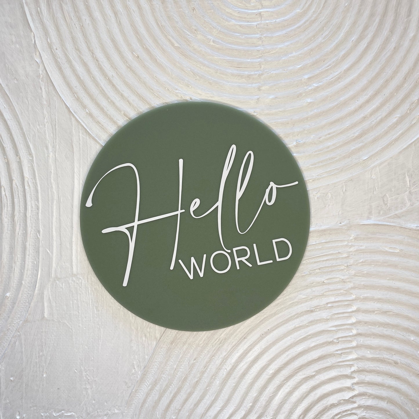 Hello World & Name Plaque Bundle