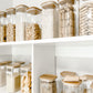 1.3L Glass & Bamboo Container