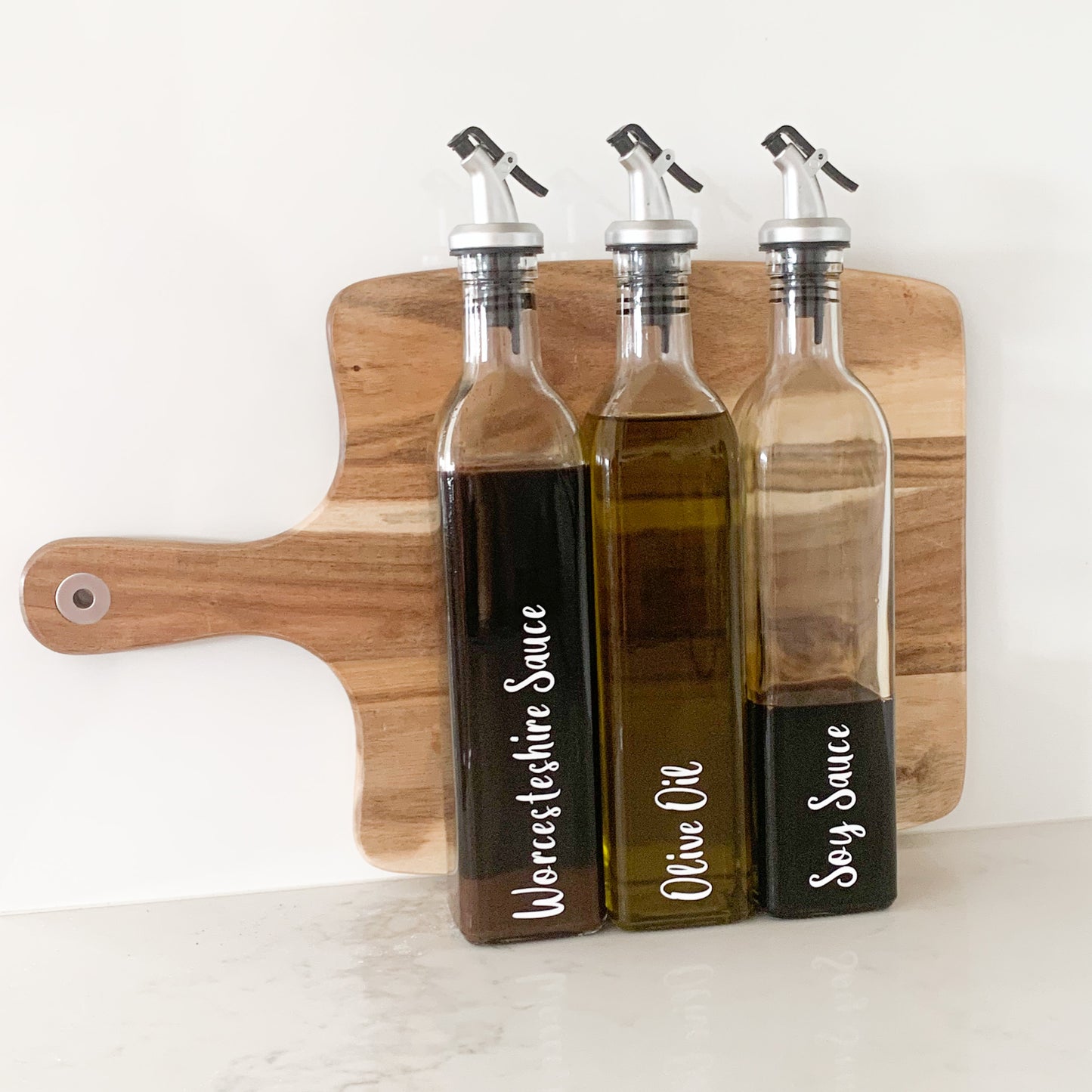 Oil & Vinegar and Salt & Pepper Labels